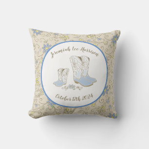 Coussin Baby shower Cowboy