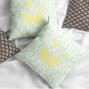 Coussin Baby Shower Genre Neutre Fête de Jardin