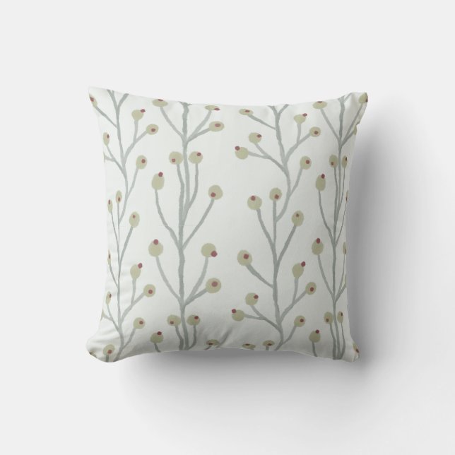 Coussin Baies pastel (Recto)