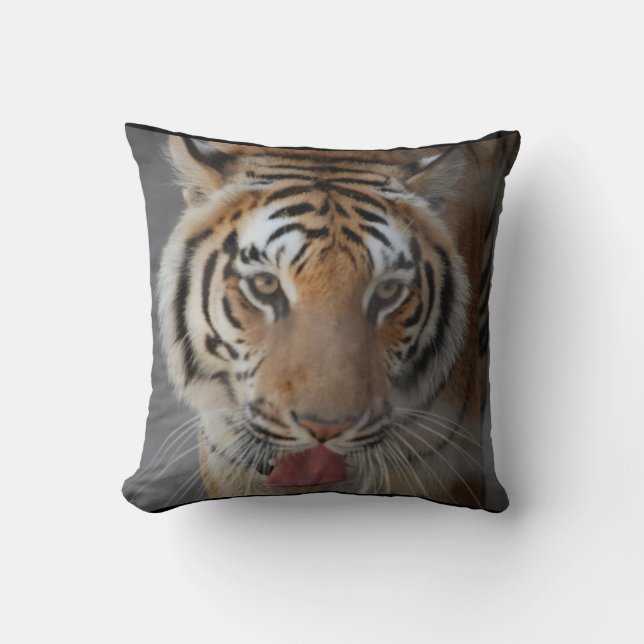Coussin Baisers de Tigre (Recto)