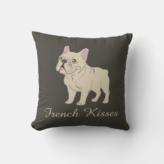 Coussin Baisers Français (Recto)