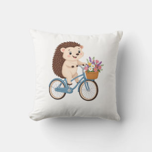 Coussin Balade heureuse du hérisson
