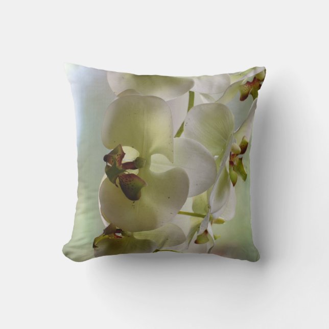 Coussin balançant d'orchidées (Recto)