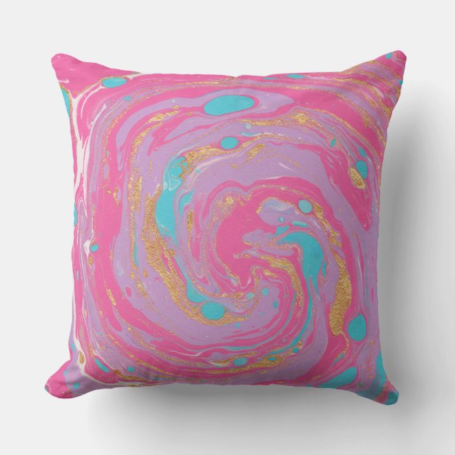 Coussin Balayage marbré (Recto)