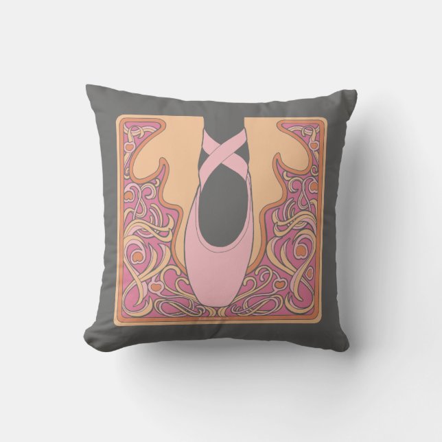 Coussin Ballet de Nouveau (Recto)
