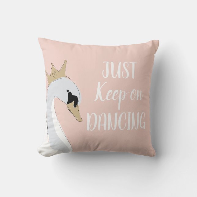 Coussin Ballet Princesse Swan (Recto)