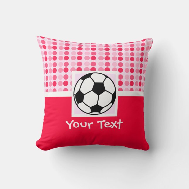 Coussin Ballon de football mignon (Recto)