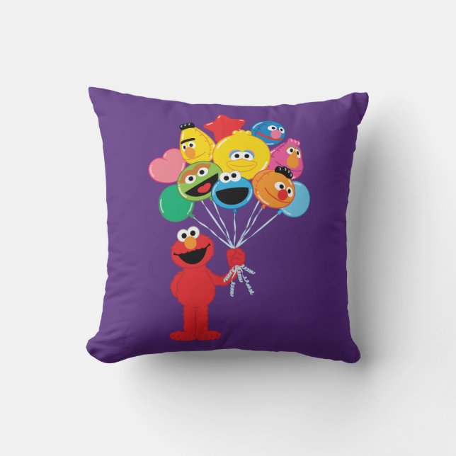 Coussin Ballons Elmo (Recto)