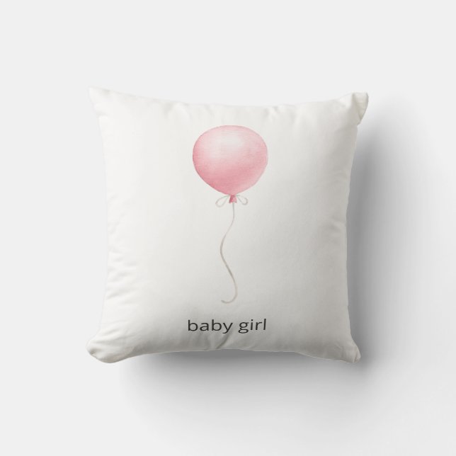 Coussin Ballons roses (Recto)