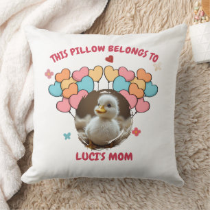 Coussin Balloon cardiaque personnalisé