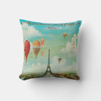 Balloquer sur Paris Art Vintage voyage