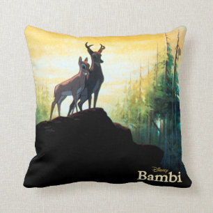 Coussin Bambi Et Faline Sur Cliff