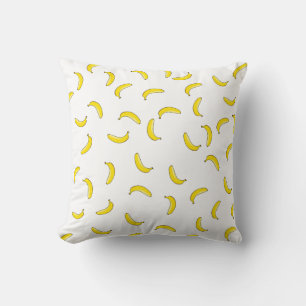 Coussin Banane blanche