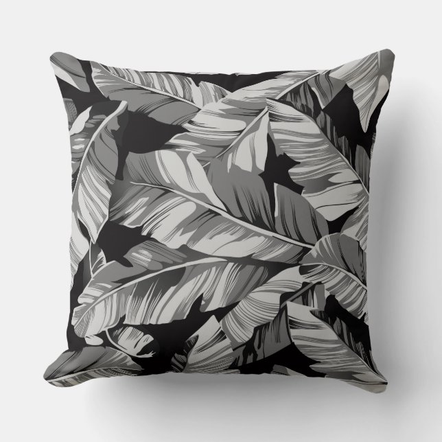 Coussin Banane Feuille 3 (Recto)