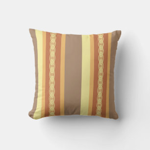 Coussin Bande d'auvent du milieu du siècle - neutrales de 