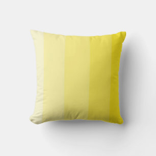 Coussin Bande Ombre jaune soleil
