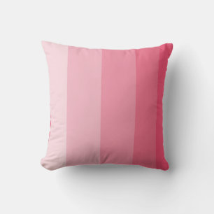 Coussin Bande Ombre rose