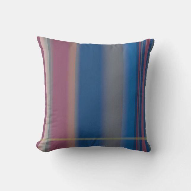 Coussin Bandes chaudes et Cool (Recto)