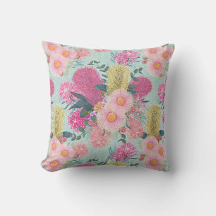 Coussin Banksia Et Grevillea Eucalyptus