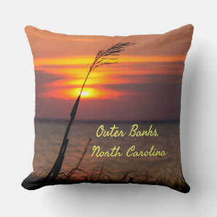 Coussin Banques extérieures Plage de Caroline du Nord Suns