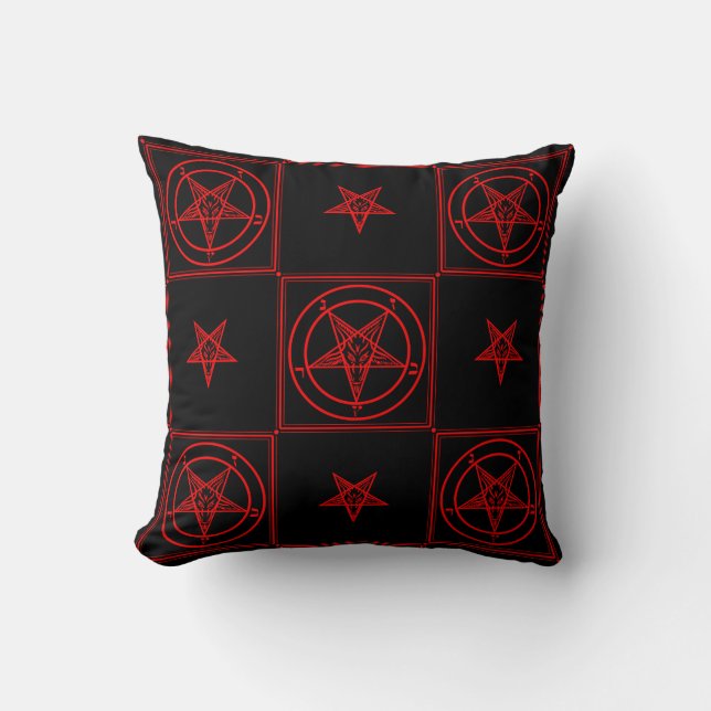 Coussin Baphomet (Recto)