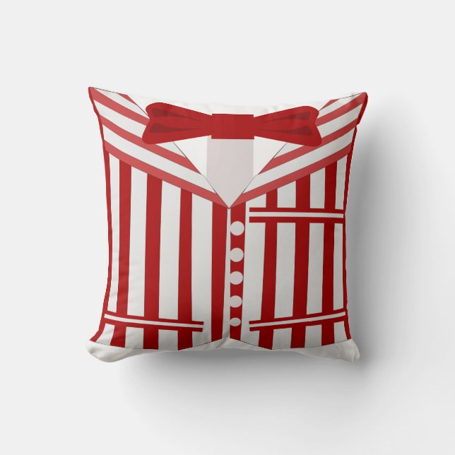 Coussin Barbershop Quartet Dapper Living (Recto)