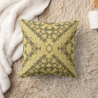 Coussin Baroque Olive