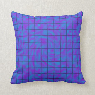 Coussin Barre de chocolat bleue/pourpre