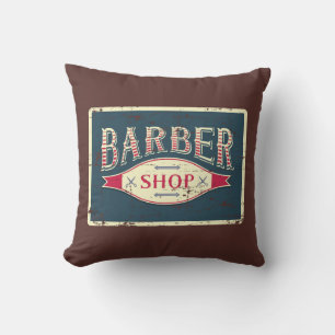 Coussin Barres de grottes pour homme Vintage rétro