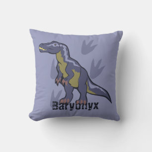 Coussin Baryonyx bleu