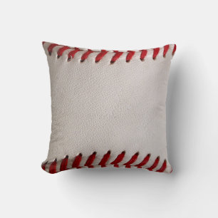 Coussin Baseball et Softball Couture Rouge