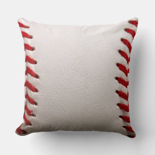 Coussin Baseball Softball Graphique Brodé - Art Sportif