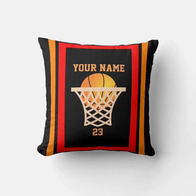 Coussin Basket-ball personnalisé (Recto)