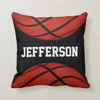Coussin Basket-ball Personnalisé avec nom