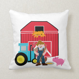 Coussin Basse cour