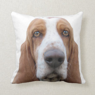 Coussin Basset Hound à hurler environ