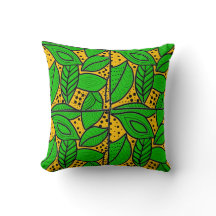 Coussin Batik Tembakau