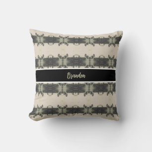 Coussin Bâtiment de rue vintage Algérie Alger