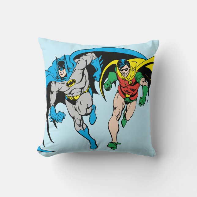 Coussin Batman & Robin (Recto)