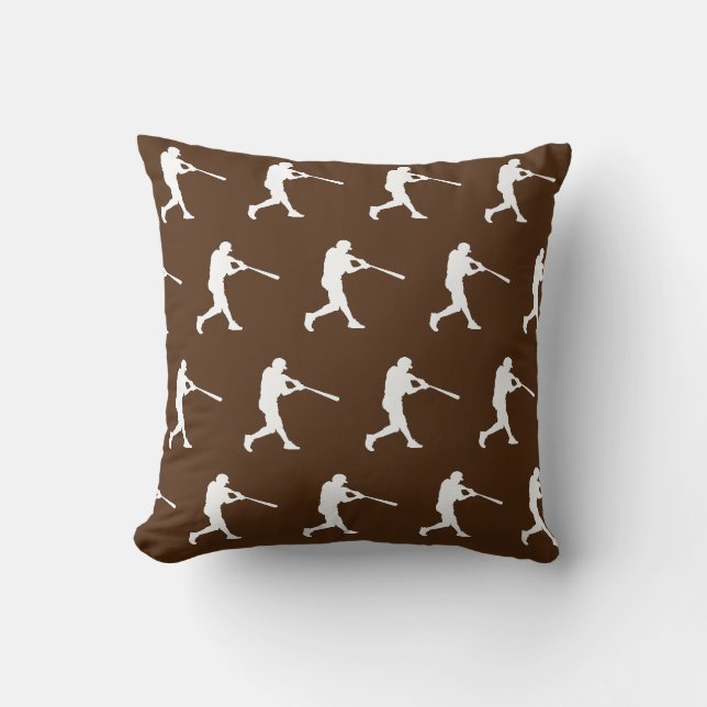 Coussin Batterie de base-ball sport personnalisée (Recto)