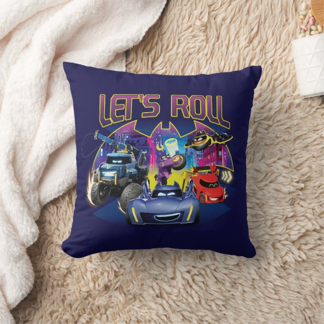 Coussin Batwheel™ Team - Let's Roll (Couverture)