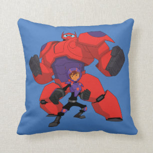 Coussin Baymax et Hiro