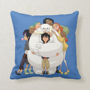 Coussin Baymax et ses amis