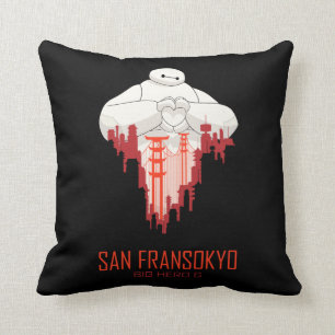 Coussin Baymax  San Fransokyo - Big Hero 6