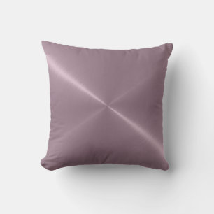 Coussin Bazar métallique Stainless Steel Metal Look