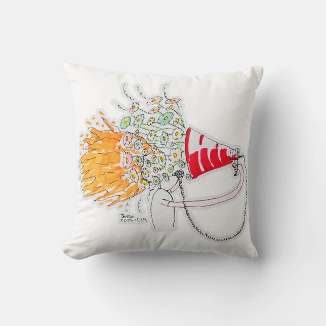 Coussin Be Your Biggest Fan (Recto)