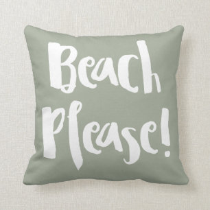 Coussin « Beach Please ! «