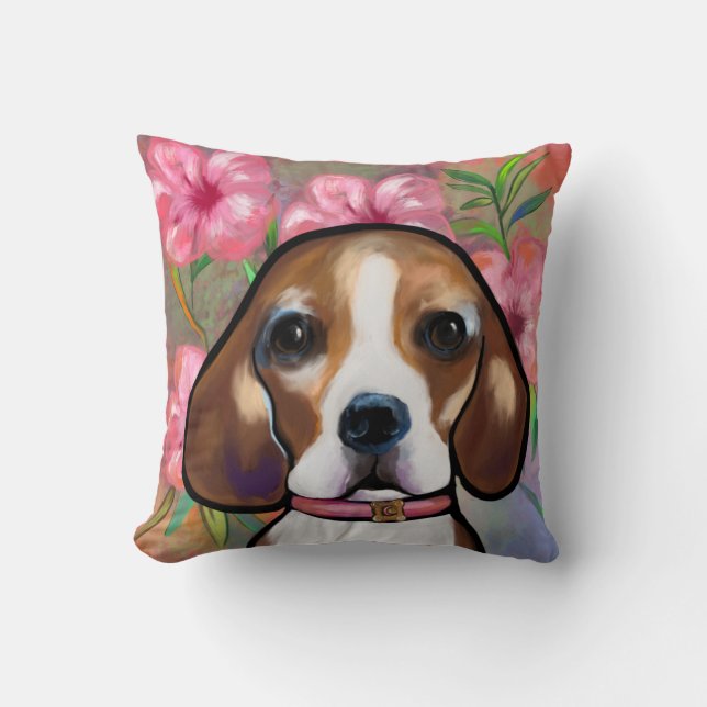 Coussin Beagle (Recto)