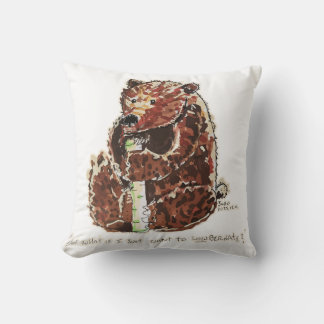 Coussin Bear Contemplates Hibernation