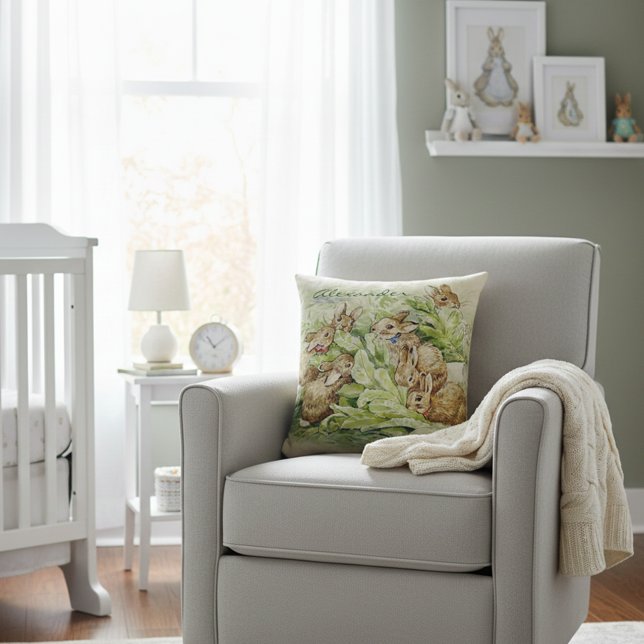 Coussin Beatrix Potter Bunny Jeu d'oreiller (Créateur téléchargé)